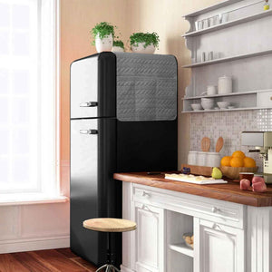 Quilted micro Fridge Cover